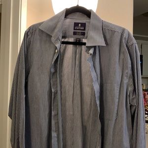 Stafford Grey Stripe Shirt
